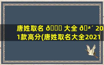 唐姓取名 🍁 大全 🪴 2021款高分(唐姓取名大全2021款高分欠火唐姓)